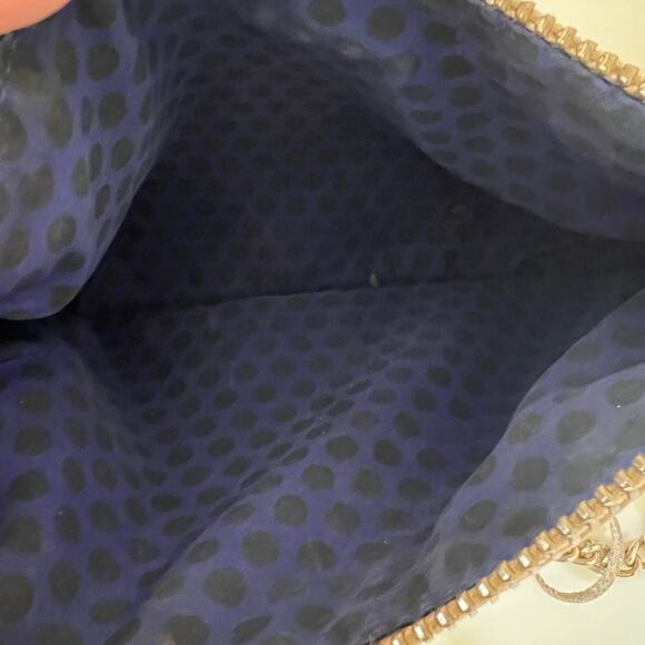 Rebecca Minkoff Tan / Beige Mini 5 Zip Rocker Crossbody Leather Handbag - Picture 12 of 12